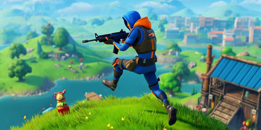 Fortnite battle-royale game